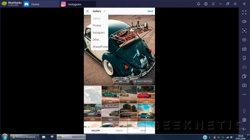 Geeknetic Cómo subir fotos a Instagram desde PC 9