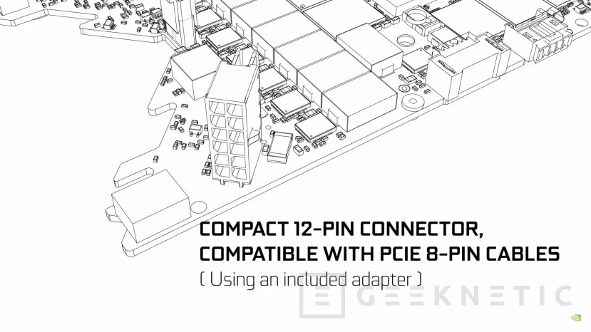 Geeknetic NVIDIA Confirma el conector de 12 pines y muestra brevemente la RTX 3090 1