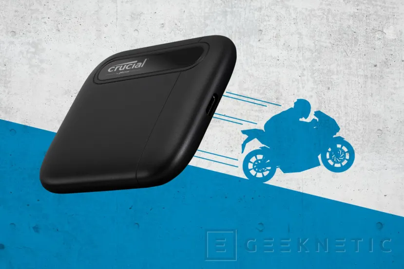 Geeknetic Crucial lanza los compactos SSDs portátiles X6 con USB-C y hasta 540 MBps en capacidades de 1 y 2 TB 2