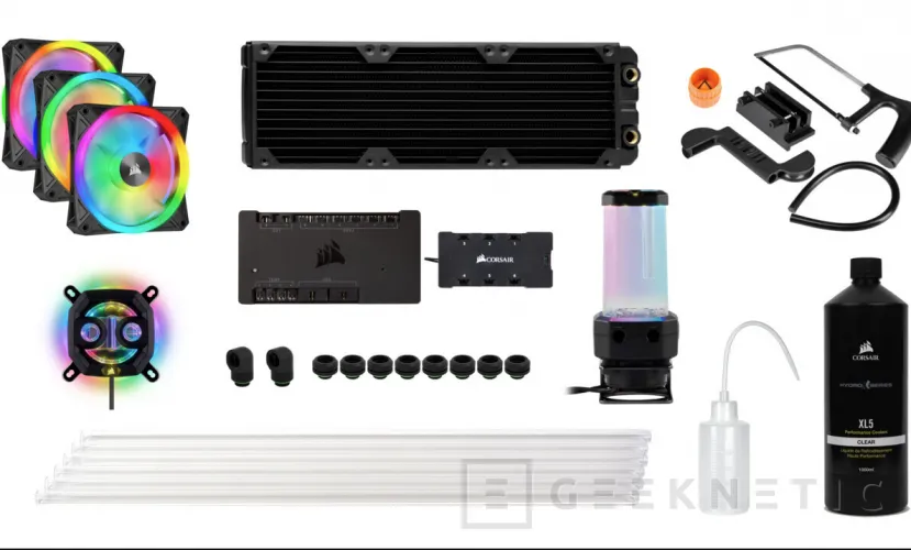 Geeknetic Corsair lanza dos kits de refrigeración líquida Hydro X XH con componentes independientes 2