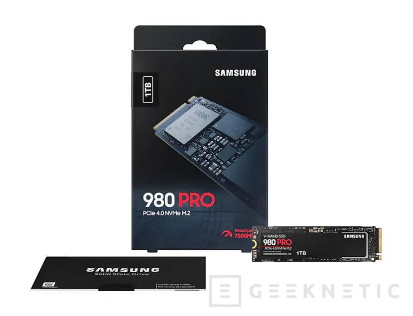 Geeknetic Hasta 7000/5000 MBps en lectura/escritura con los nuevos SSD Samsung 980 Pro con PCIe 4.0 2