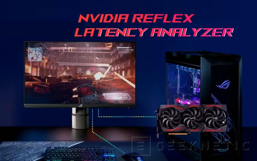 Geeknetic Nuevos monitores Asus ROG Swift con Nvidia Reflex Latency Analyzer y 360 Hz de refresco 2