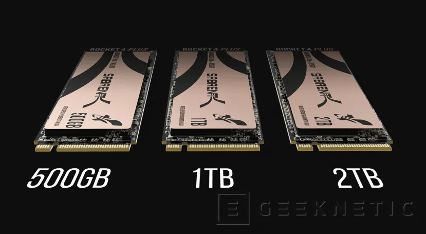 Geeknetic Los SSDs Sabrent Rocket 4 Plus alcanzan 7000/6850 MBps en lectura/escritura al hacer uso del bus PCIe 4.0 1