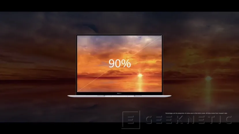Geeknetic Huawei anuncia el nuevo MateBook X con CPUs  Intel Core de décima generación y un peso de 1Kg 2