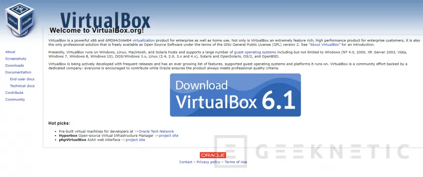 Geeknetic VirtualBox: Cómo activar la virtualización por hardware 7