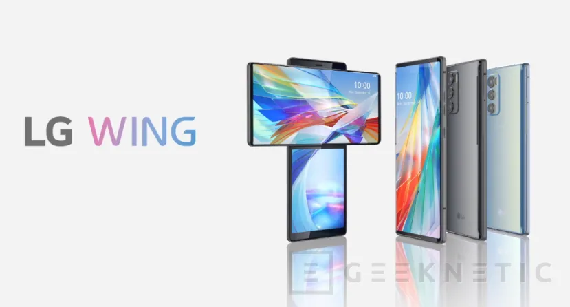 Geeknetic LG Wing, así es el llamativo smartphone con doble OLED pantalla rotatoria y gimbal integrado 1