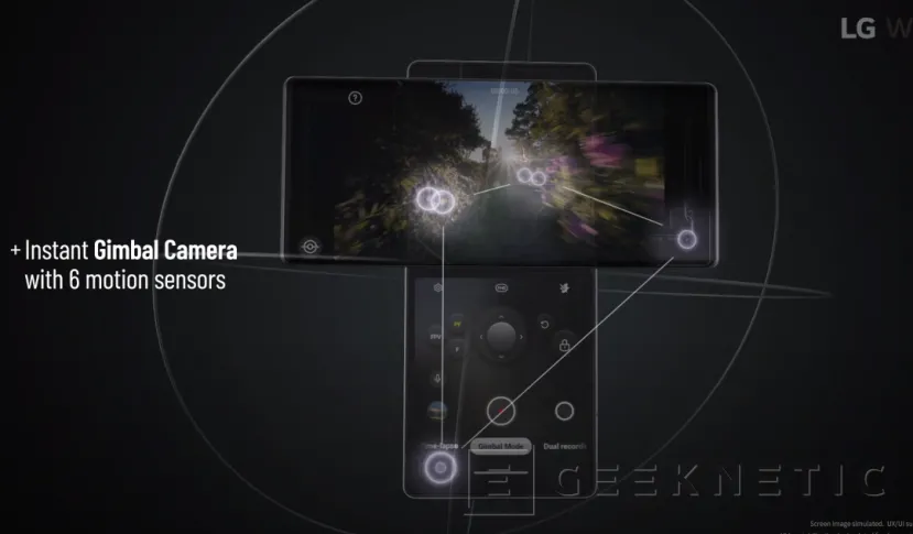 Geeknetic LG Wing, así es el llamativo smartphone con doble OLED pantalla rotatoria y gimbal integrado 4