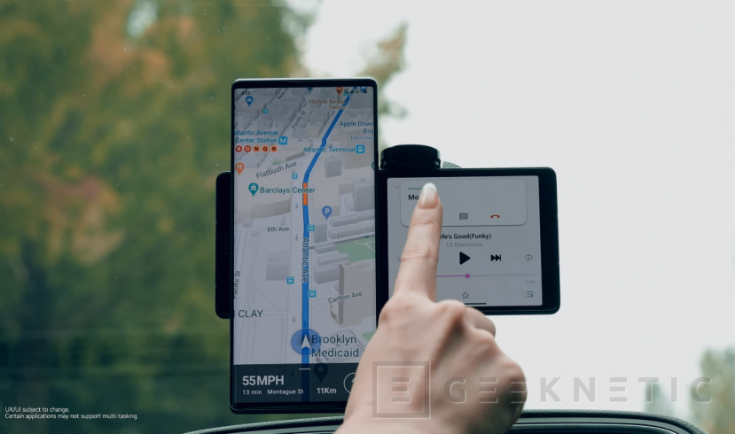 Geeknetic LG Wing, así es el llamativo smartphone con doble OLED pantalla rotatoria y gimbal integrado 2