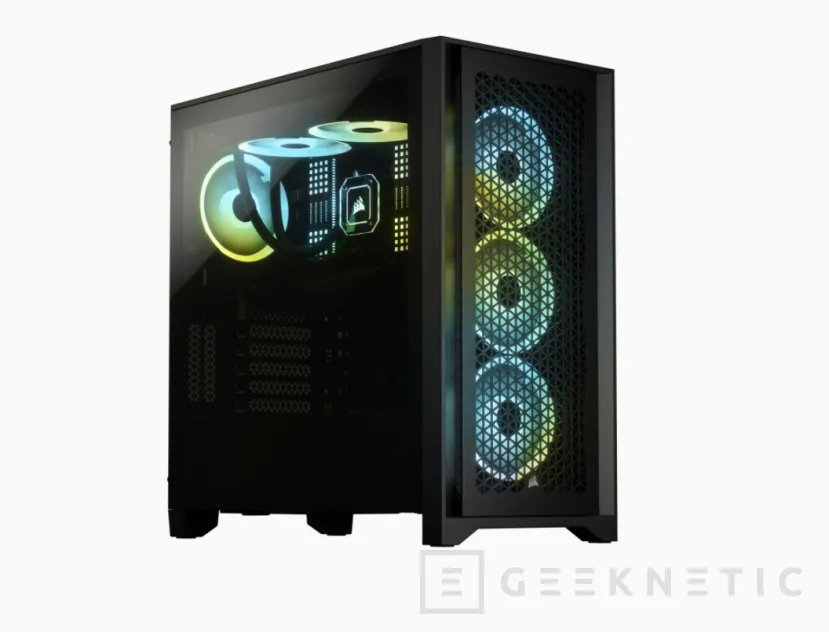 Corsair 4000X RGB Negra - Comprar caja para ordenador PC gaming