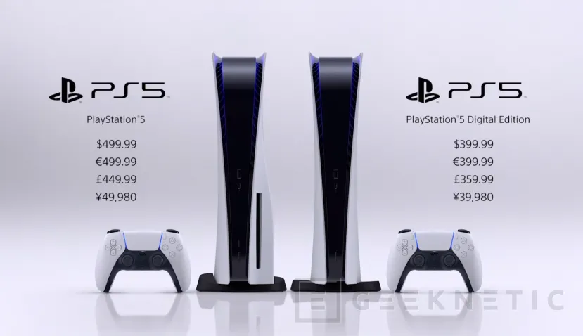 Geeknetic La PlayStation 5 llegará el 19 de noviembre por 499,99€ junto a la Digital Edition por 399,99€  1