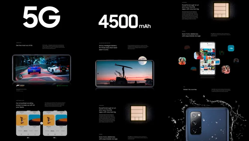 Geeknetic Se filtra una completa infografía del Samsung Galaxy S20 FE desvelando todos sus detalles 1