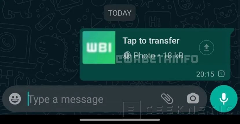 Geeknetic WhatsApp recibe mensajes multimedia con borrado automático en su última versión beta 2