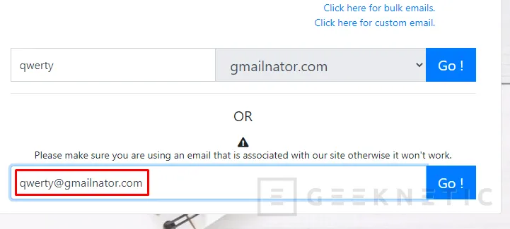 Geeknetic Gmailnator: Cómo crear cuentas de e-mail temporales 19