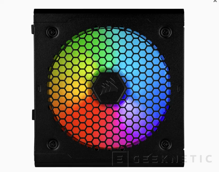 Geeknetic Corsair añade iluminación RGB a sus fuentes modulares 80 PLUS Bronze CX-F  2