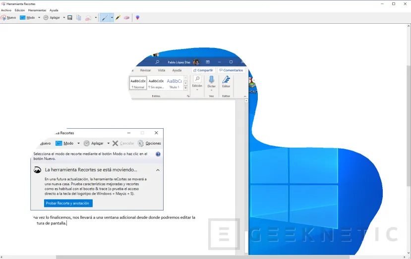 Geeknetic Cómo hacer captura de pantalla en Windows 10 11