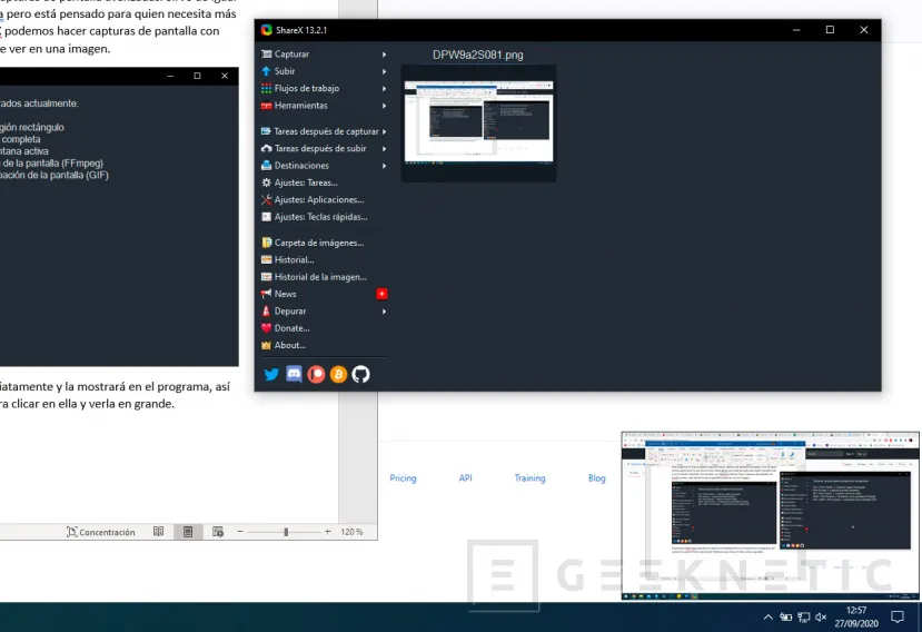Geeknetic Cómo hacer captura de pantalla en Windows 10 19