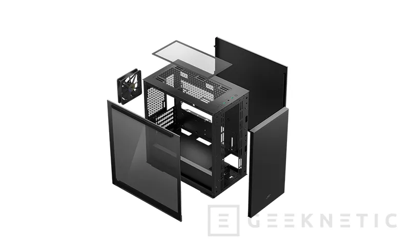 Geeknetic La DeepCool MACUBE 110 opta por un diseño minimalista con soporte para placas base hasta Micro ATX 3