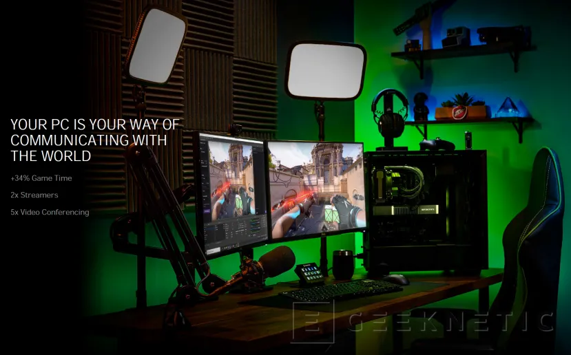 Geeknetic NVIDIA Broadcast aprovecha el potencial de IA en las tarjetas RTX para crear una suite de efectos para streamers 1