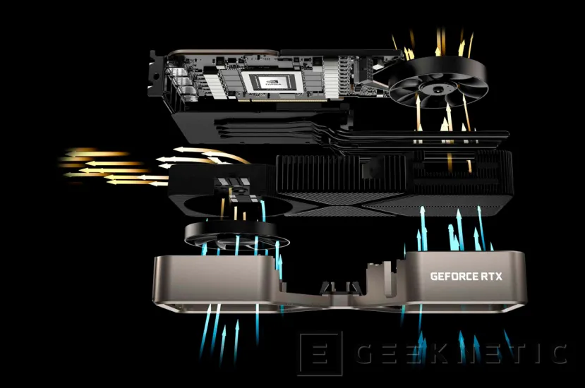 Geeknetic Las NVIDIA RTX 30 Founders Edition estrenan un PCB la mitad de tamaño y una refrigeración más eficiente que las RTX 20 5