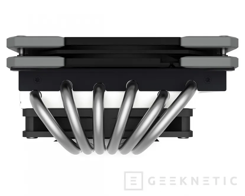 Geeknetic Configuración push-pull y solo 60 mm de altura en el disipador de perfil bajo ID-COOLING IS-60 EVO ARGB 1