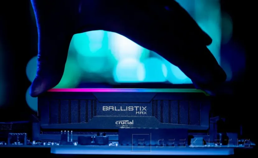 Geeknetic Crucial anuncia su nuevo kit de memoria Ballistix Max con velocidades de 5100MHz  1
