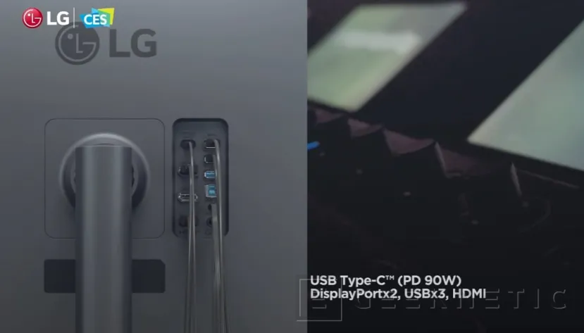 Geeknetic LG anuncia su primer monitor OLED con resolución 4K, HDR y 99% de cobertura Adobe RGB 4