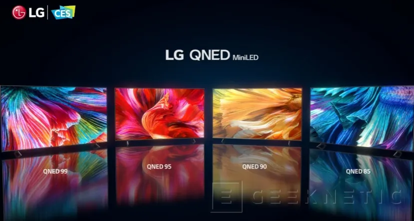 Geeknetic LG muestra sus primeros televisores QNED retroiluminados por diodos MiniLED 3
