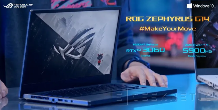 Geeknetic ASUS renueva sus portatiles Zephyrus G14 y G15 con procesadores AMD Ryzen 5000H y GPUs GeForce RTX 30 Series 3