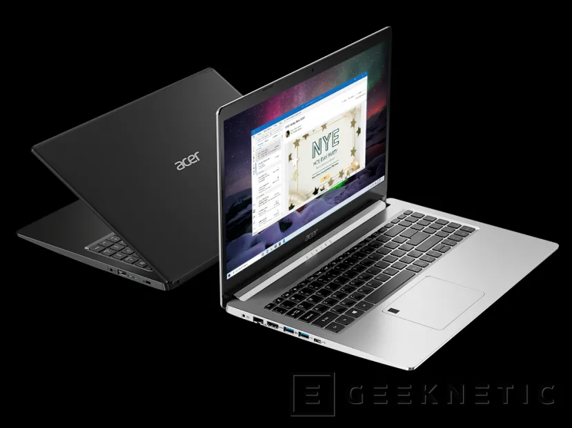 Geeknetic Nuevas configuraciones para los Acer Aspire 5, Aspire 7 y Nitro 5 con procesadores AMD hasta 5900H y gráficas RTX 3080 4