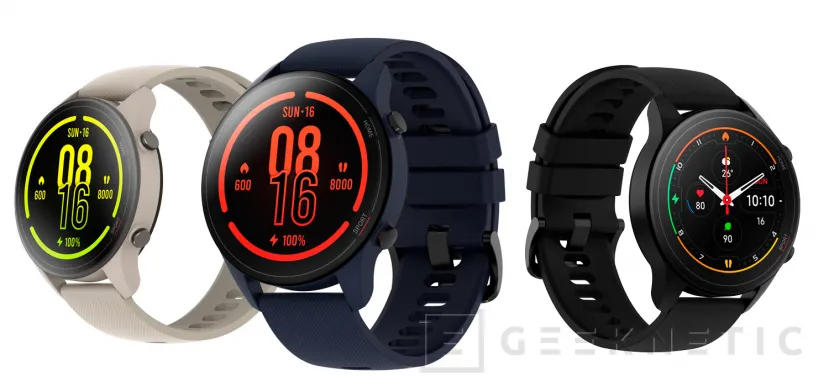 Geeknetic El smartwatch Xiaomi Mi Watch llega a España con 16 días de autonomía y 32 gramos de peso 1
