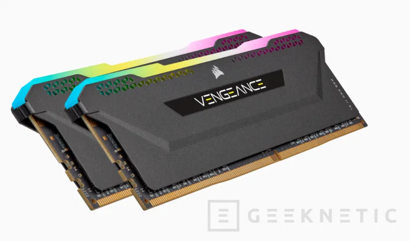 Geeknetic Corsair anuncia las memorias Vengeance RGB PRO SL con 44 mm de altura y hasta 3.600 MHz 1