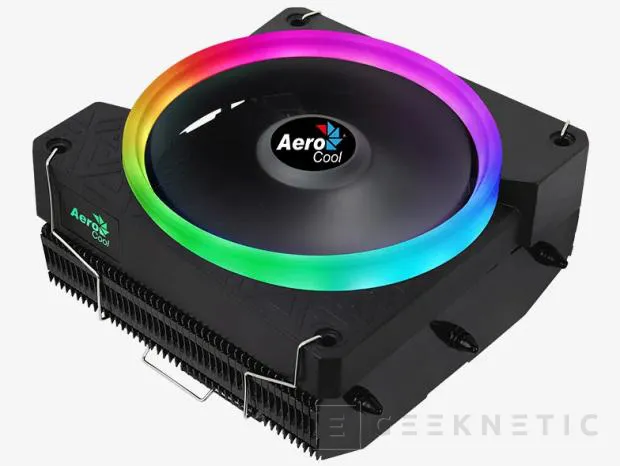 Geeknetic El disipador Aerocool Cylon 3H admite procesadores de hasta 125 W de TDP con un alto de solo 98 mm 1