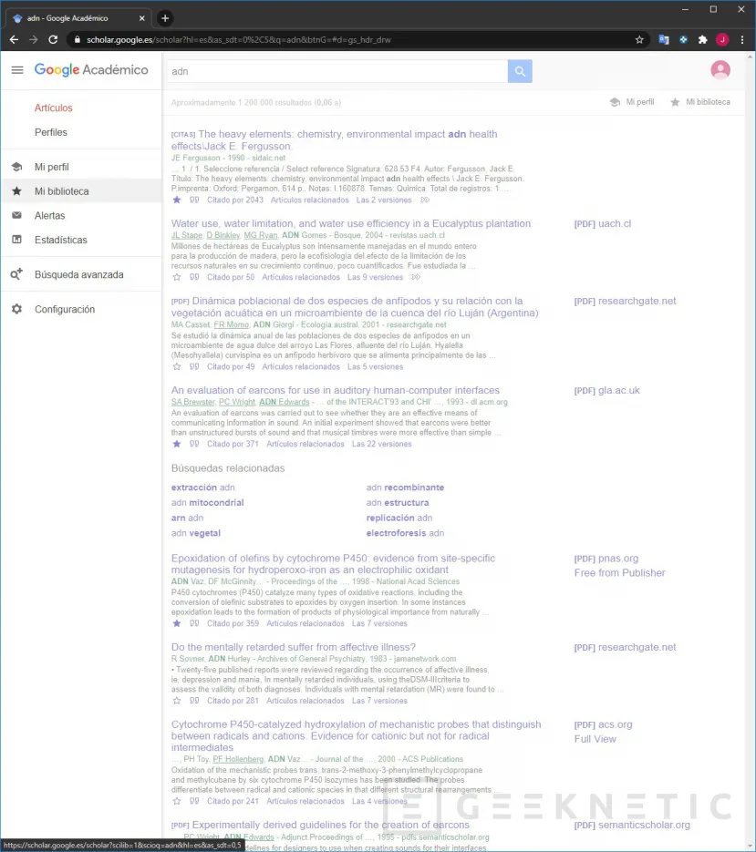 Geeknetic Google Scholar: cómo usar el buscador académico de Google 20
