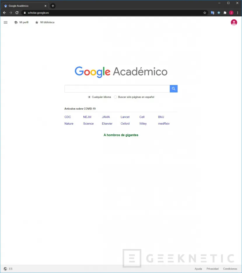Geeknetic Google Scholar: cómo usar el buscador académico de Google 2