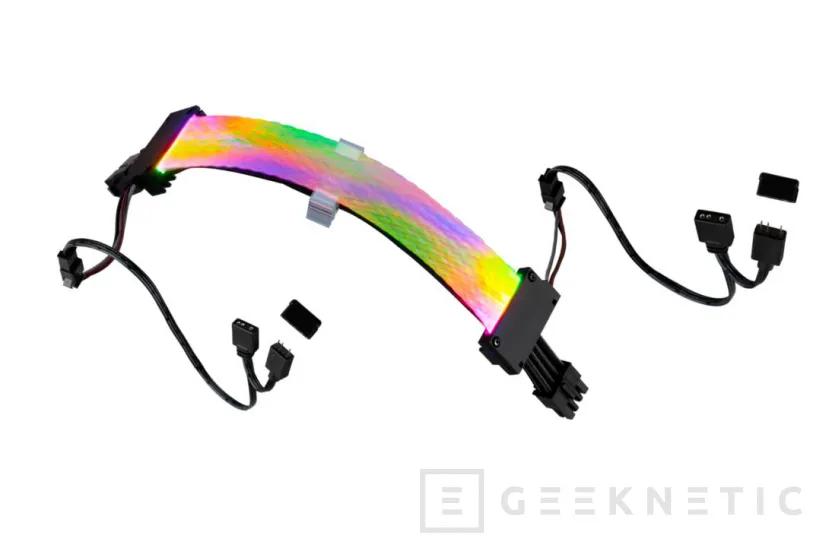 Geeknetic GELID añade iluminación ARGB a sus cables para fuentes de alimentación ASTRA 2
