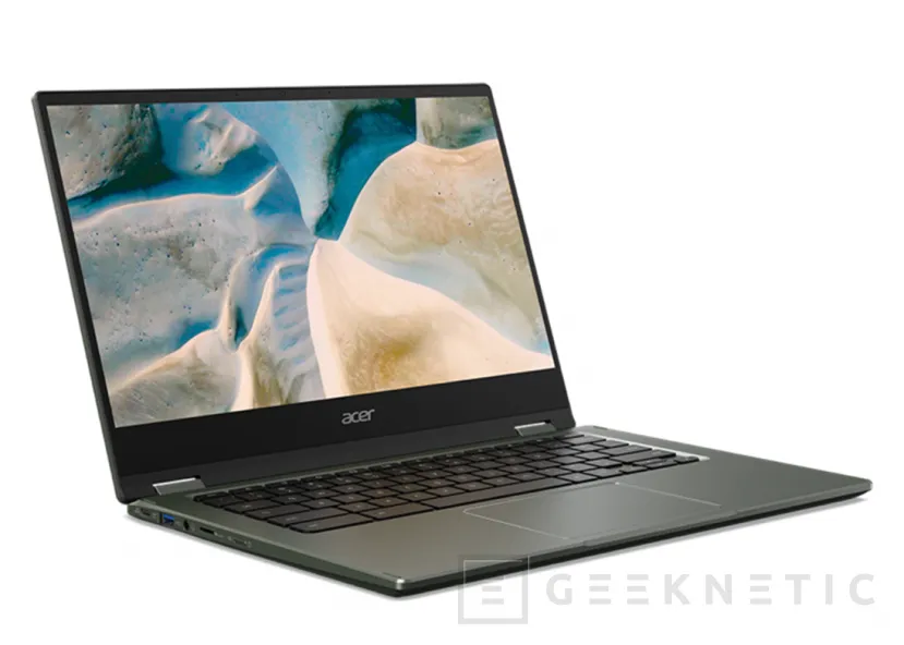 Geeknetic El Acer Chromebook Spin 514 es el primer Chromebook de la compañía con procesadores Ryzen 1