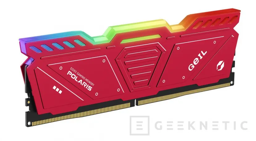 Geeknetic Aparecen las memorias DDR5-4800 GeIL Polaris RGB SYNC por 350 dólares 1
