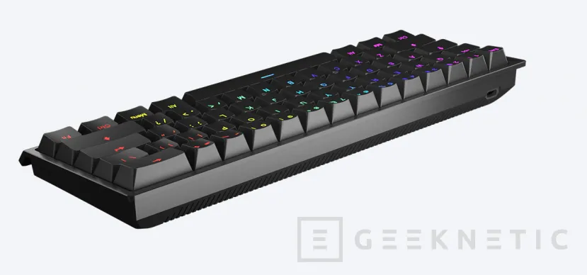 Geeknetic Wooting 60HE: un teclado analógico con tamaño reducido al 60% 4