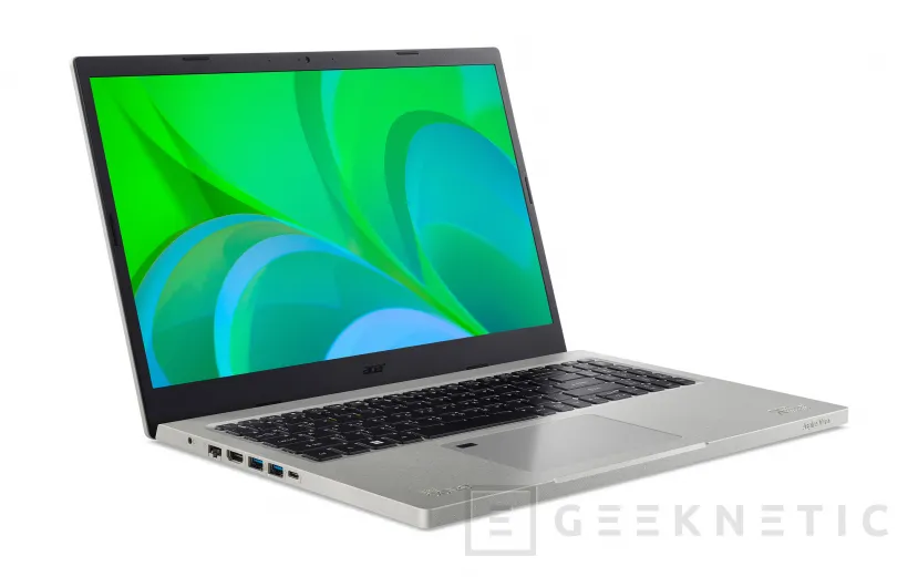 Geeknetic Acer amplia su gama ecológica Vero con nuevos portátiles Aspire, TravelMate, un Mini PC Veriton, un monitor y accesorios. 2