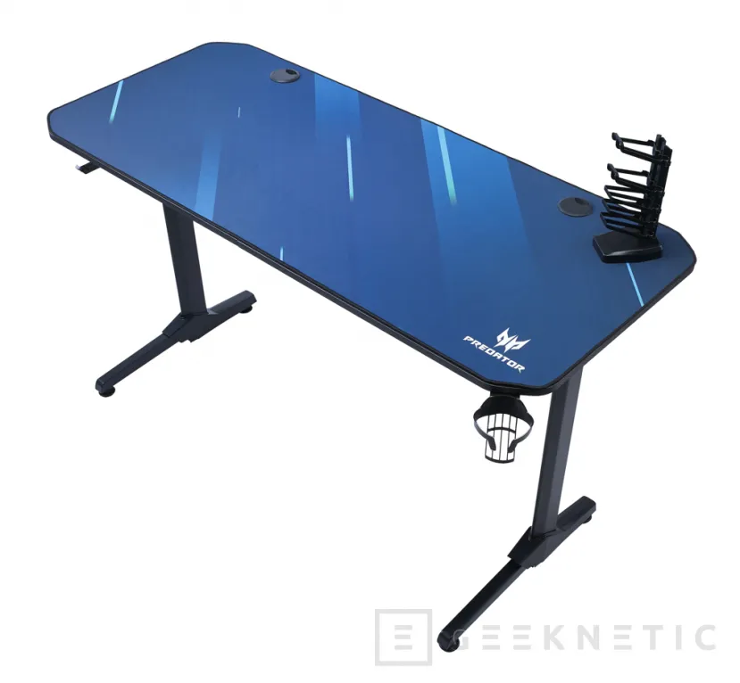 Geeknetic Nueva mesa gaming Acer Predator PGD110 con superficie de alfombrilla 3