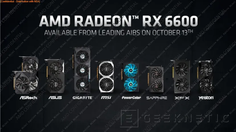Geeknetic Las AMD Radeon RX 6600 salen a la venta 7