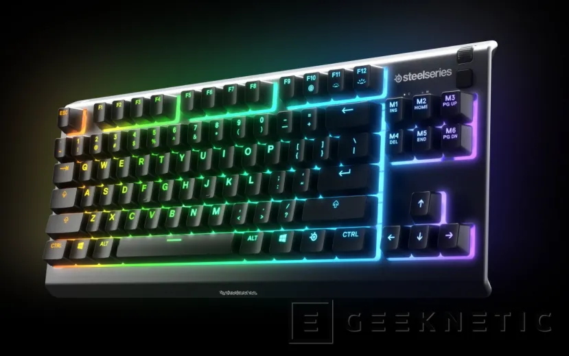 Geeknetic El nuevo SteelSeries Apex 3 TKL es un teclado gaming compacto con resistencia al agua 3