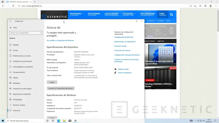 Geeknetic Cómo Instalar Windows 10 en una Raspberry Pi 36