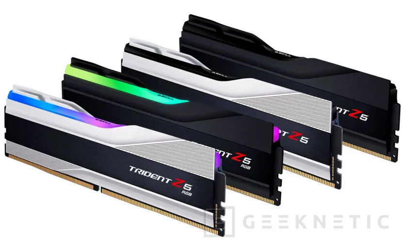 Geeknetic Las nuevas memorias DDR5 G.Skill Trident Z5 alcanzan los 6.400 MHz con latencias CL36 2