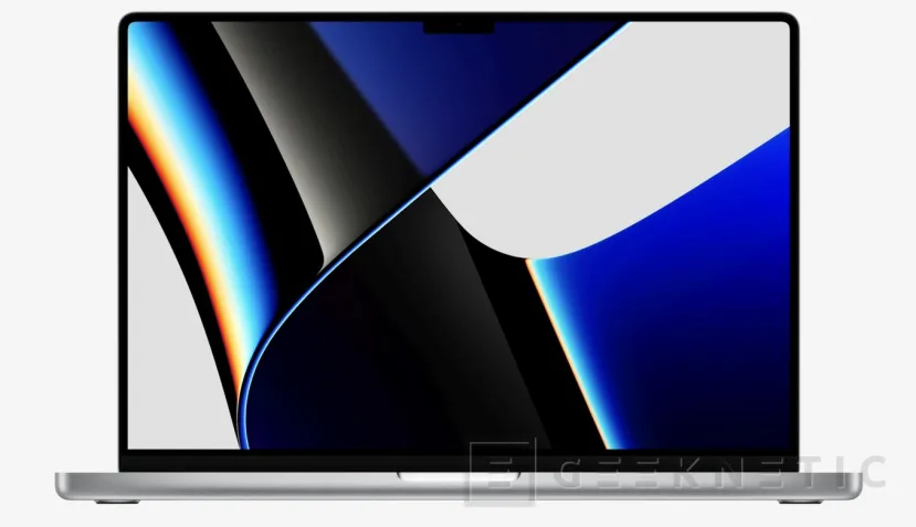 Geeknetic El nuevo MacBook Pro aparece en escena con los nuevos procesadores M1 y un notch en su pantalla 3