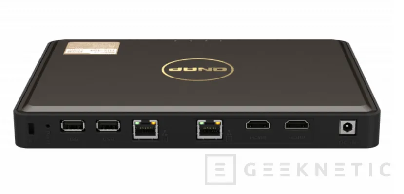 Geeknetic QNAP TBS-464 : Un &quot;NASbook&quot; Portátil con Conectividad 2,5 GbE y cuatro M.2 NVMe 2