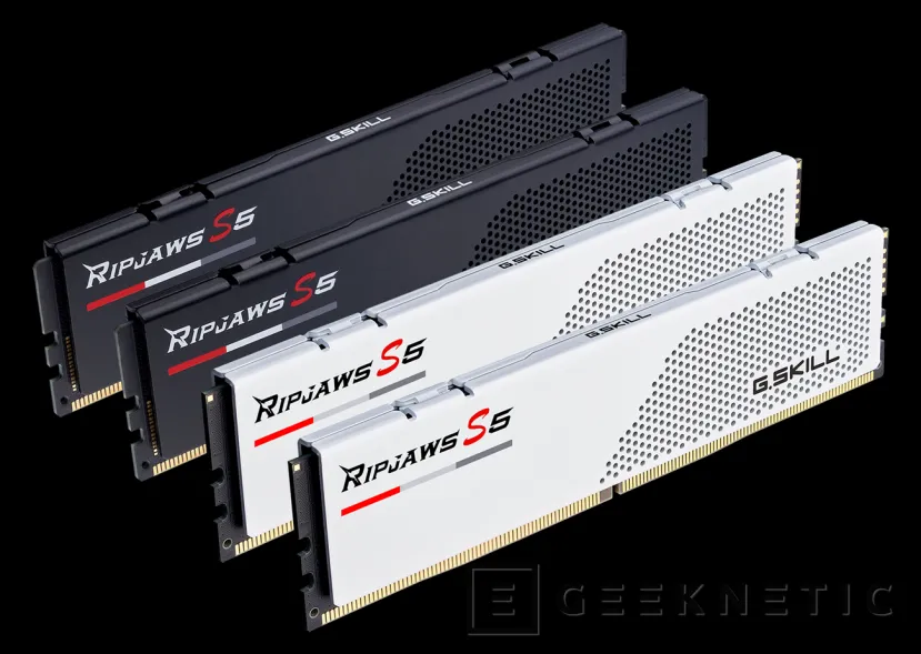 Geeknetic G.SKILL lanza la memoria DDR5 Ripjaws S5 con velocidades de hasta 6000 MHz y perfil de 33 mm 1