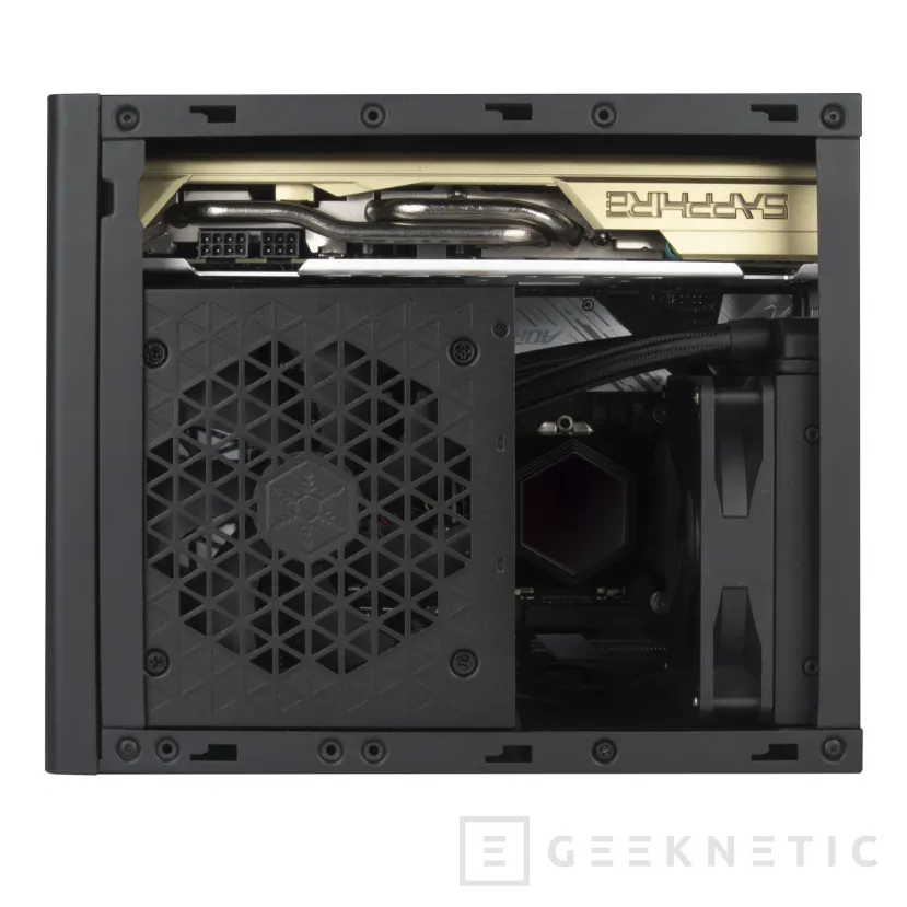 Geeknetic SilverStone lanza SUGO 16, una caja tipo cubo para placas Mini-ITX que admite gráficas de 275 mm de largo 4