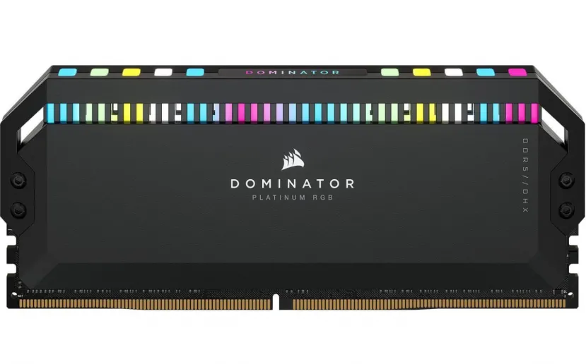 Geeknetic Se filtran los módulos DDR5 Corsair Dominator Platinum RGB a 5.200 MHz CL38 2