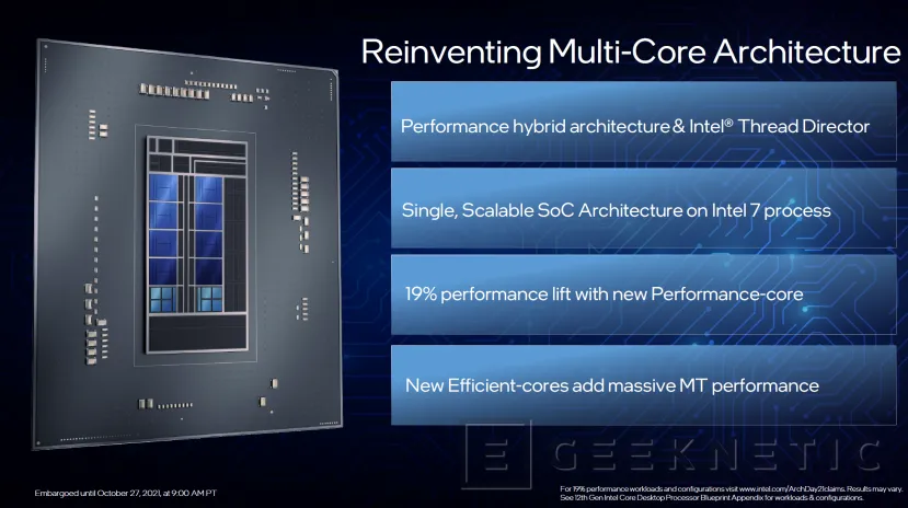 Geeknetic Intel presenta las CPUs Alder Lake-S superando al AMD Ryzen 9 5950X 6